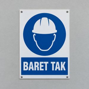 Baret tak levhası (temsili görsel)