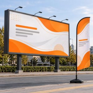 Billboard ve raket baskısı (temsili görsel)
