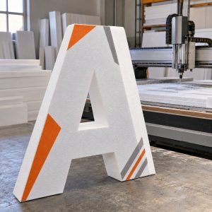 CNC strafor harf kesim (temsili görsel)