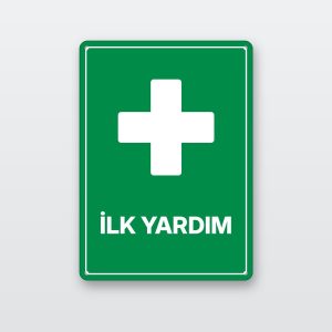 İlk yardım levhası