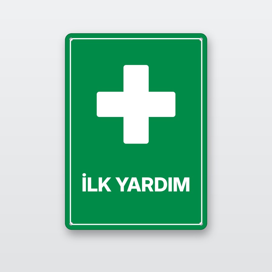 İlk yardım levhası
