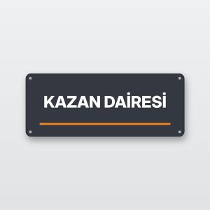 Kazan dairesi levhası