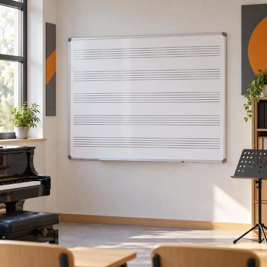 Müzik tahtası 90×120 cm (temsili görsel)
