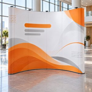 Örümcek stand 3×3 oval (temsili görsel)