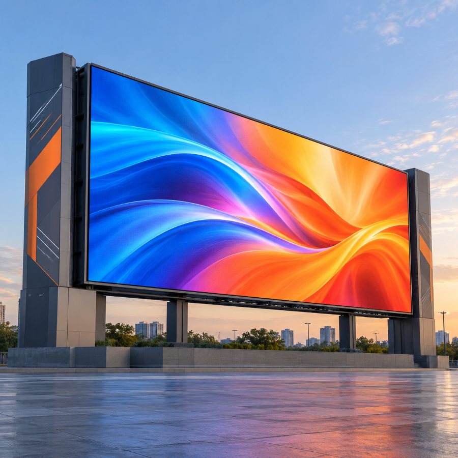 P10 dış mekân LED ekran (temsili görsel)