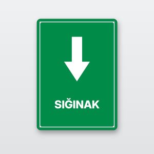 Sığınak levhası